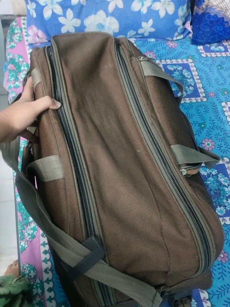 Travel Bag Brown Colour