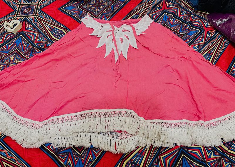 L Size Poncho Top For Women