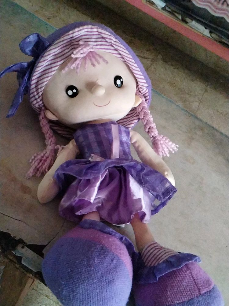 Lavender Girl Soft Toy