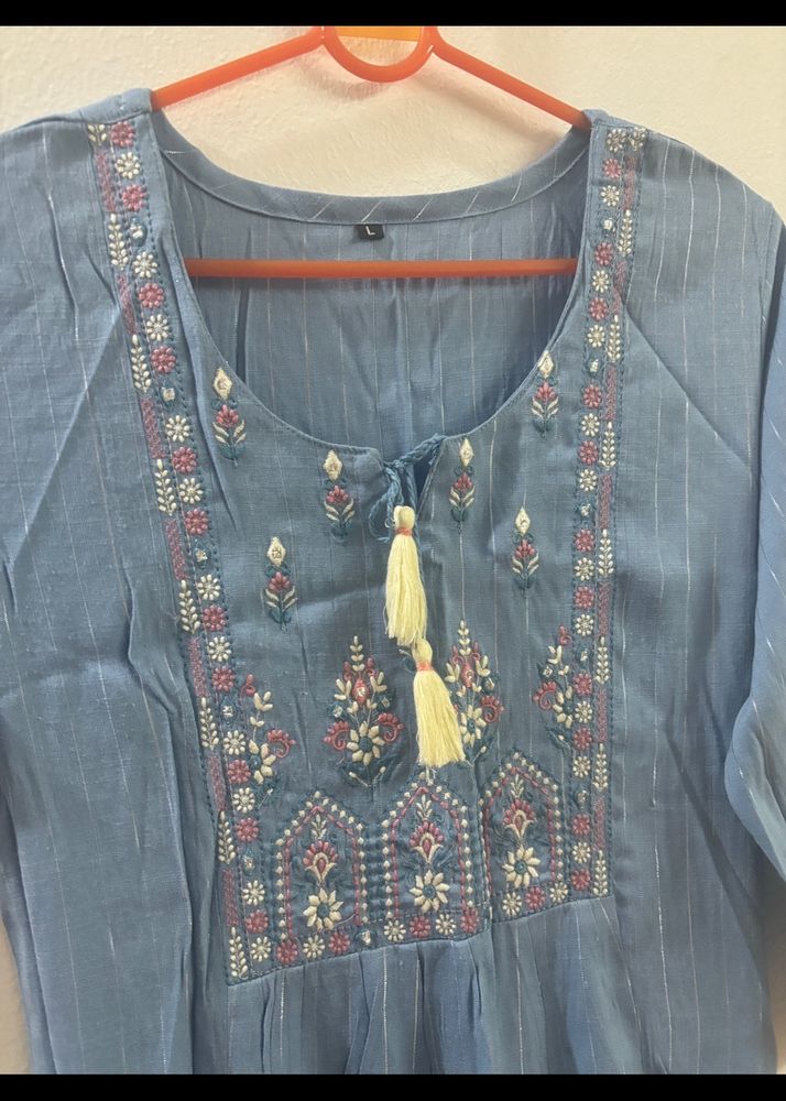 Blue kurta