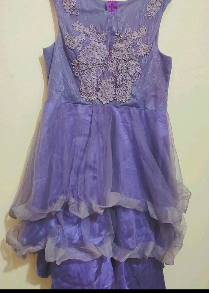 Purple 💜 Party Wear Dress 34 Bust