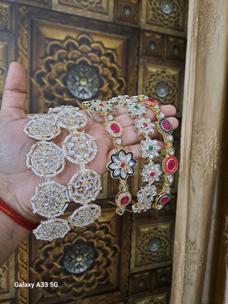 Kundan Maatha patti Hairband