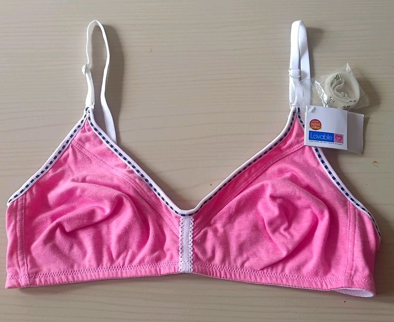 Branded Bras With Transparent Straps