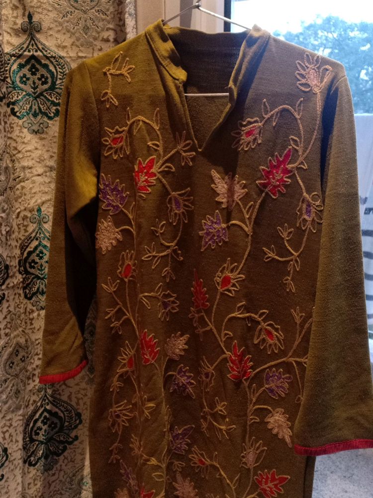 Price Drop Woolen Kurta Women Size XL