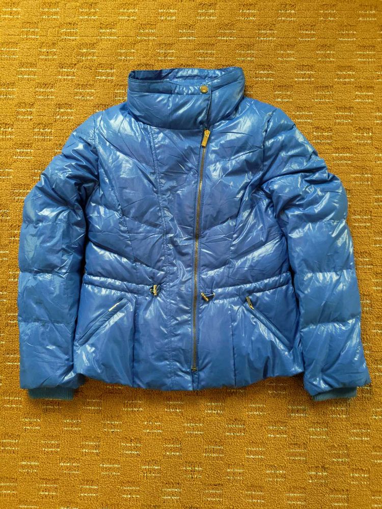 DIA BLUE PUFFER JACKET