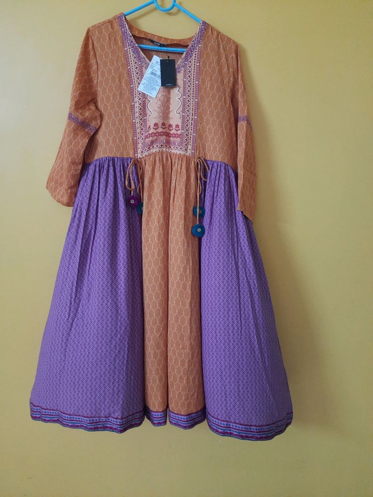 Ajio New With Tag Anarkali Kurta