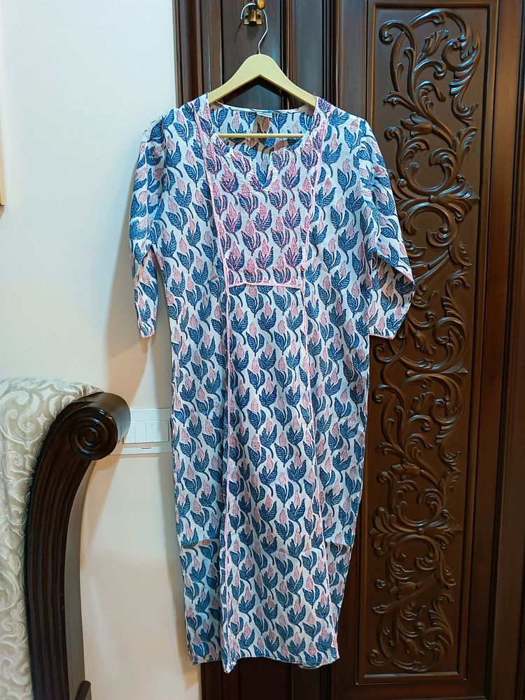 Straight Printed Kurta