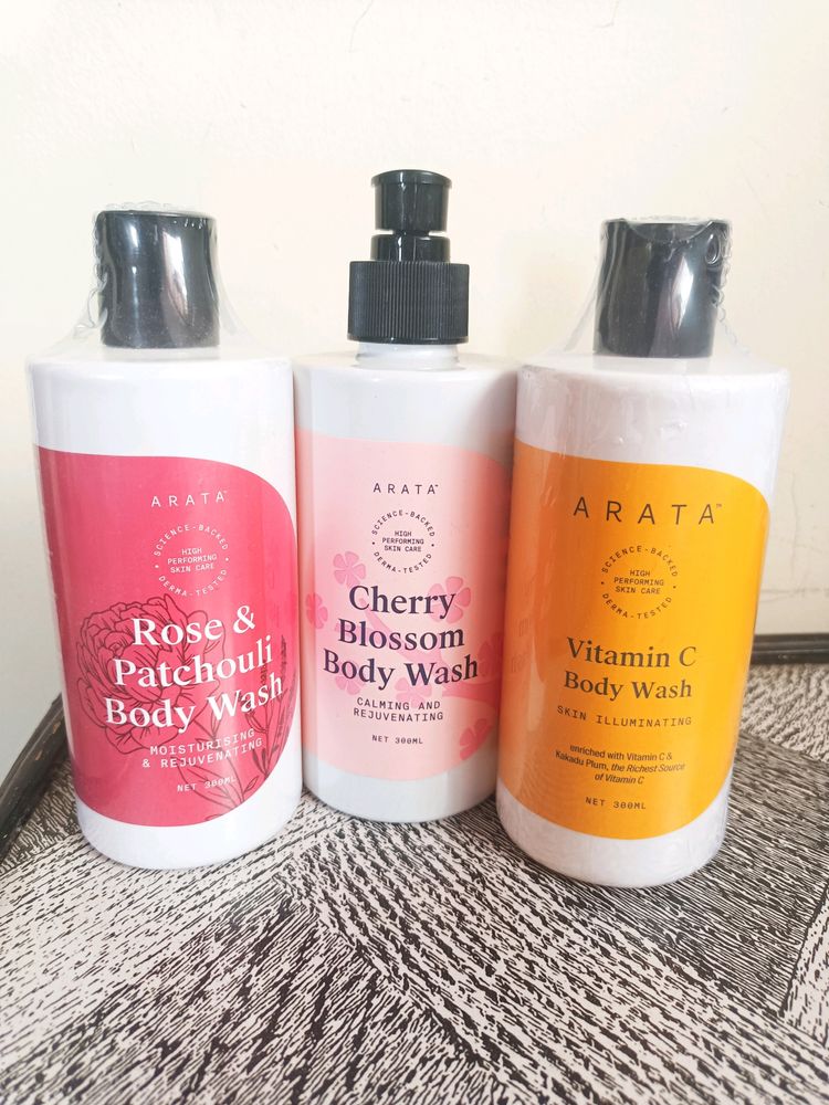 Arata Body Wash Combo