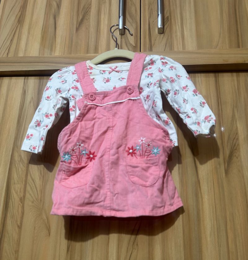 Girls Dungaree Dress