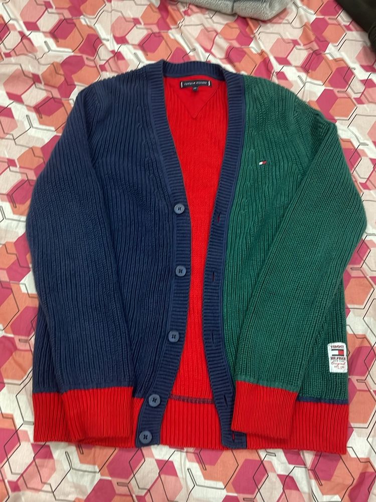 Tommy Hilfiger Dual Colour Cardigan