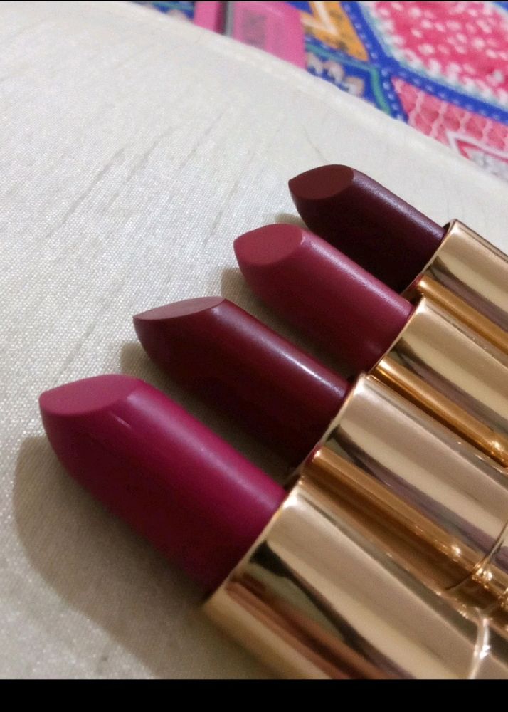 4pc matte Lipsticks MYGLAMM new