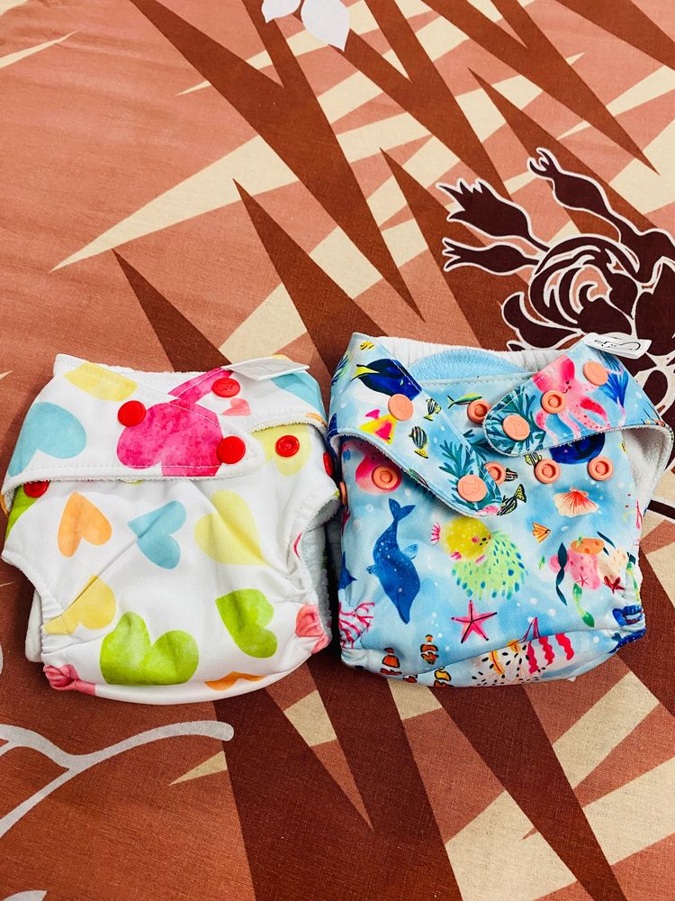 Super Bottom Cloth Diapers Combo Of 2