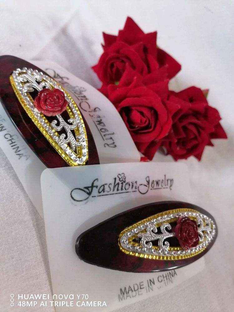 2 Pair Of Beautiful Hair Clips Only In ₹120