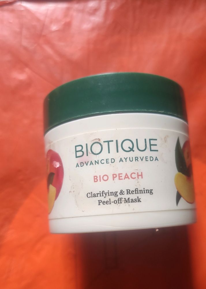 Biotique Peel Off Mask Fir Oily And Acne Prone Skin