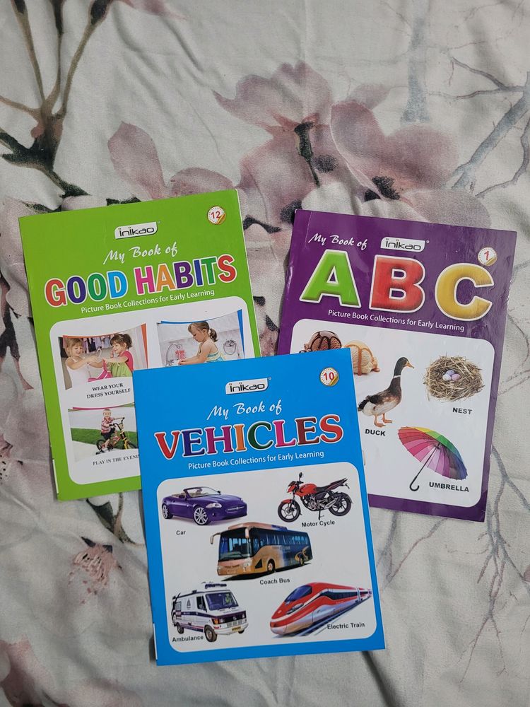 3 Books For Nursery