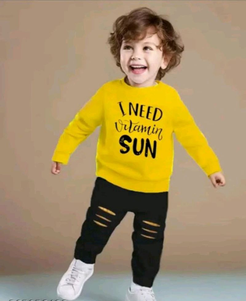 Sun Vitamin Cute Dress For Cut Kids