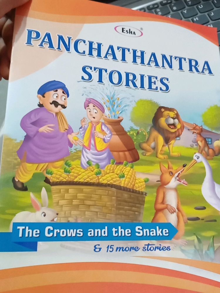 Combo Of Three Story Books 1.panchatantra Stories 2.tenali Rama Stories 3.Akbar Birbal (In English) Each Book Book Has 15 Stories In It