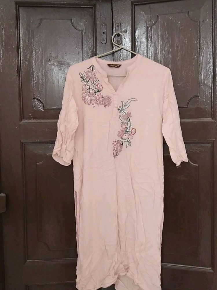 Pink Kurta