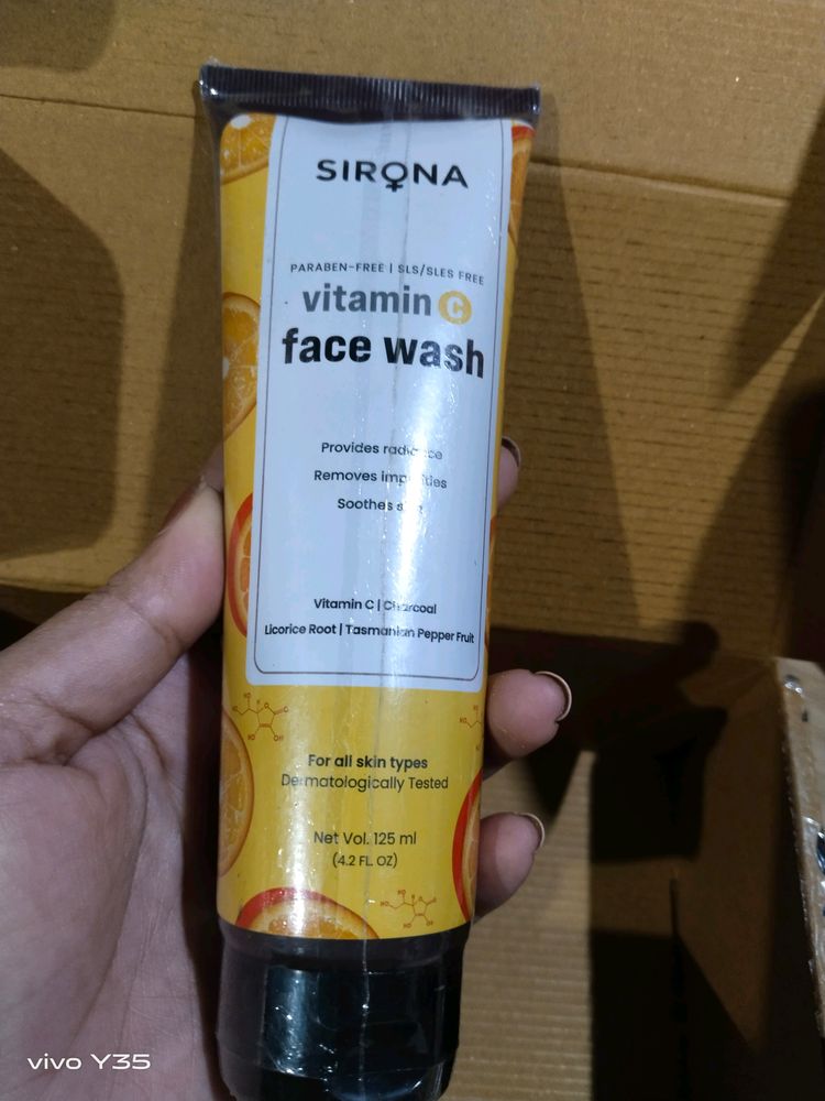 Sirona Vitamin C Face Wash 125ml