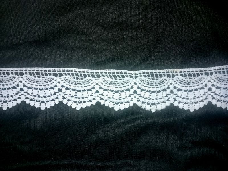 4 Meter White Cotton Lace