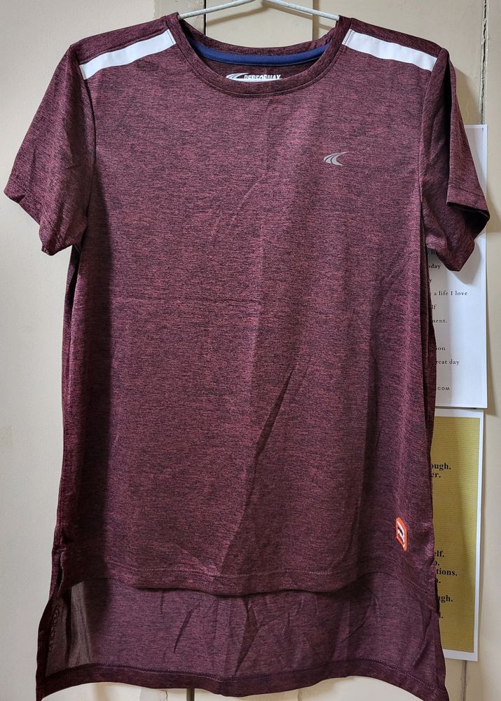 Performax BURGUNDY Top For Gym