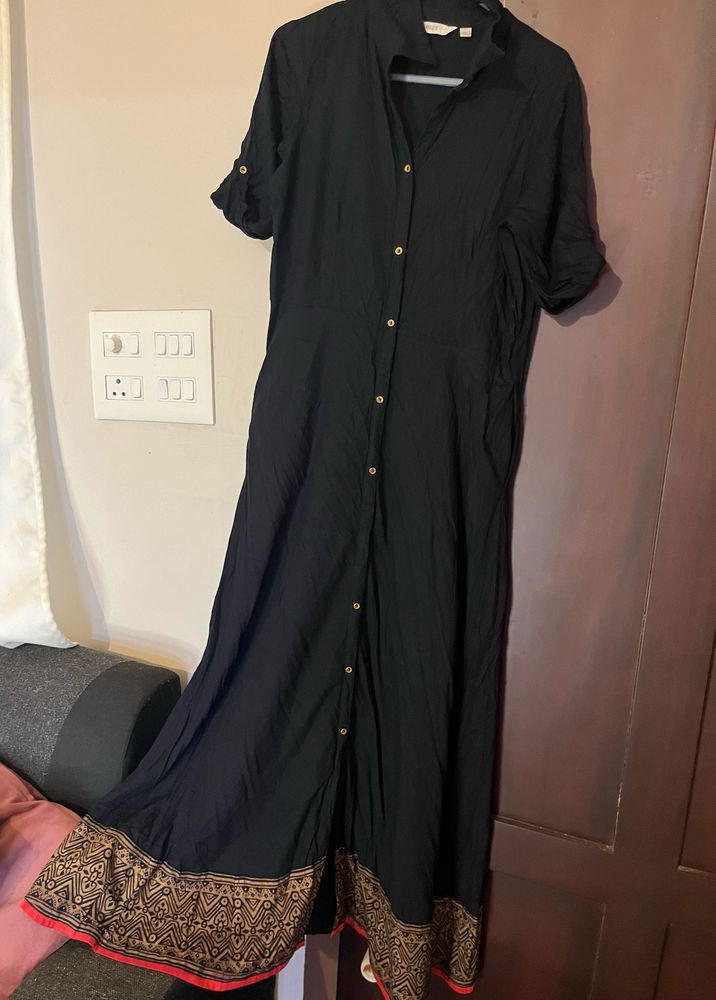 MAX Black Full Length Kurti❤️