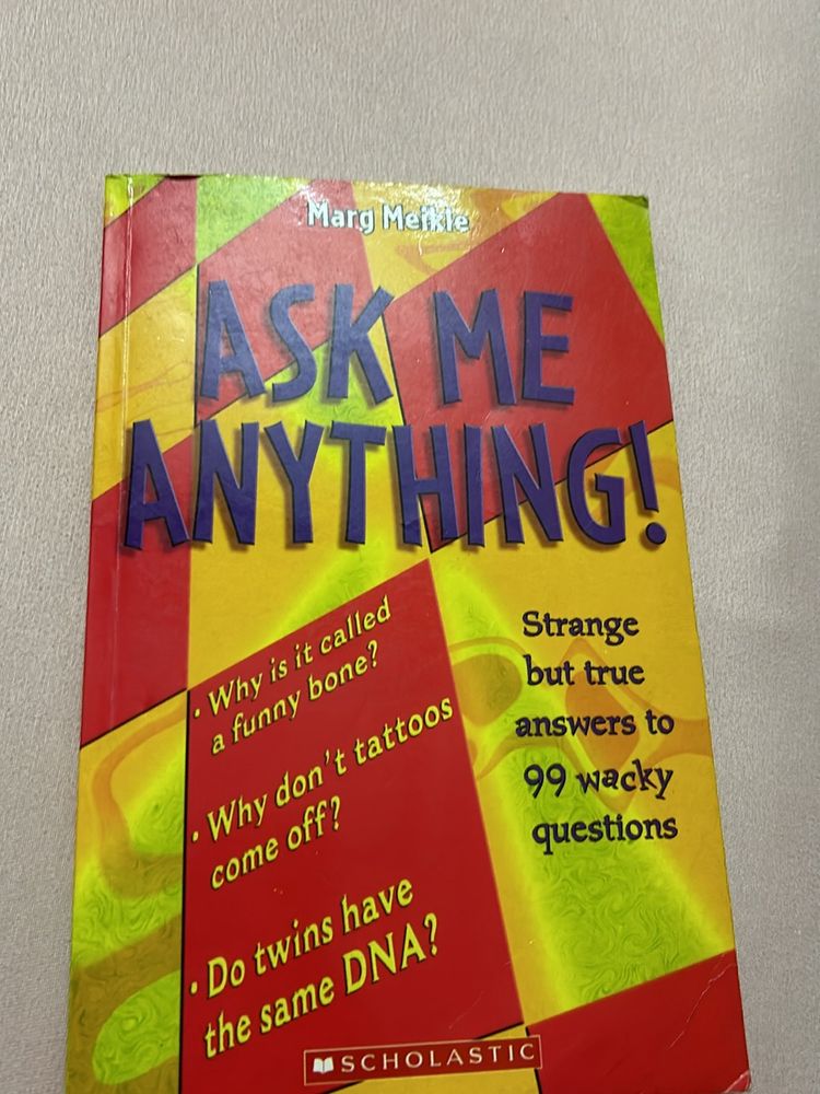 Ask Me Anything By Scholastic