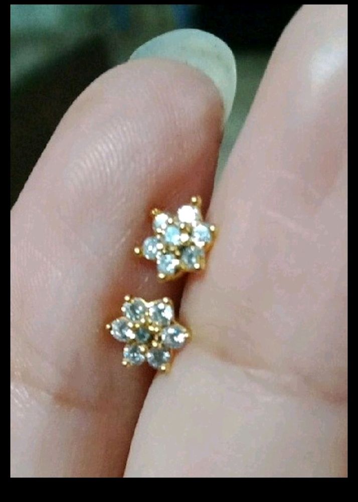 Real 22 Carat Gold Earrings