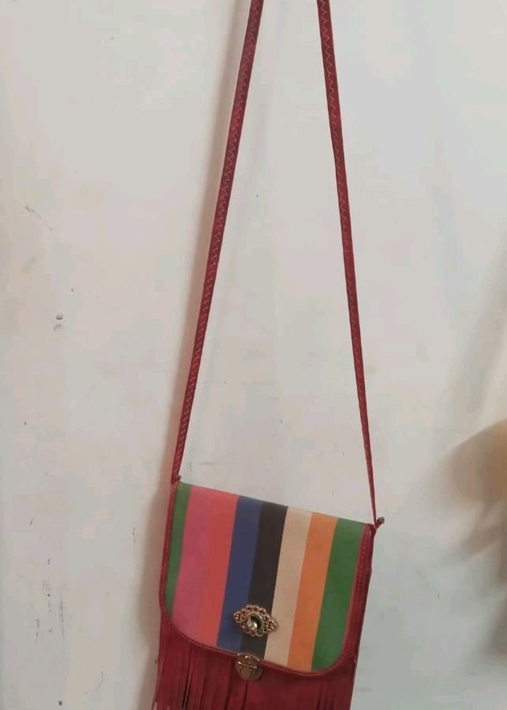 Multicolor Sling Bag