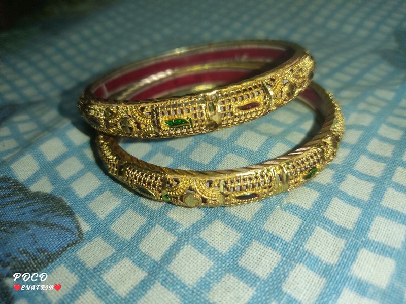 City Gold Bangles