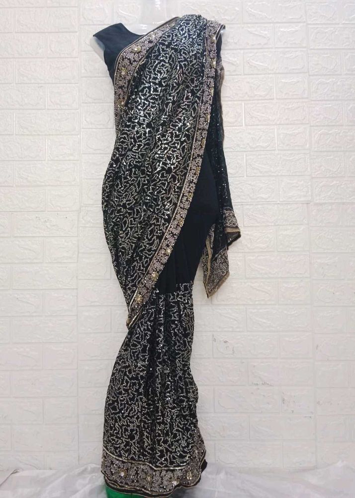 Black Saree