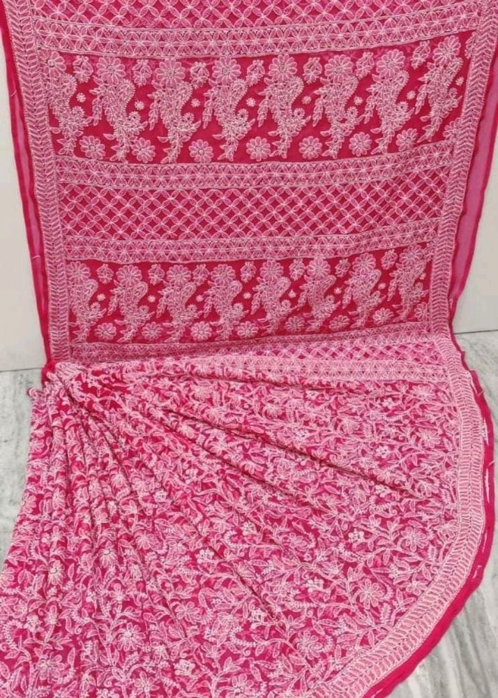 Chikankari Saree