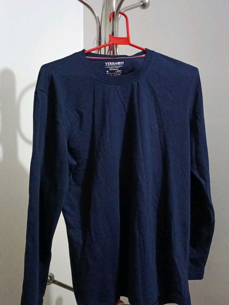 Full Sleeve Navy Blue Baniyan Tshirt