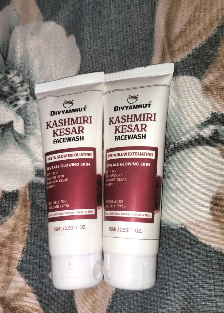 Divyamurat Kashmir Kesar Facewash For All Skin Typ