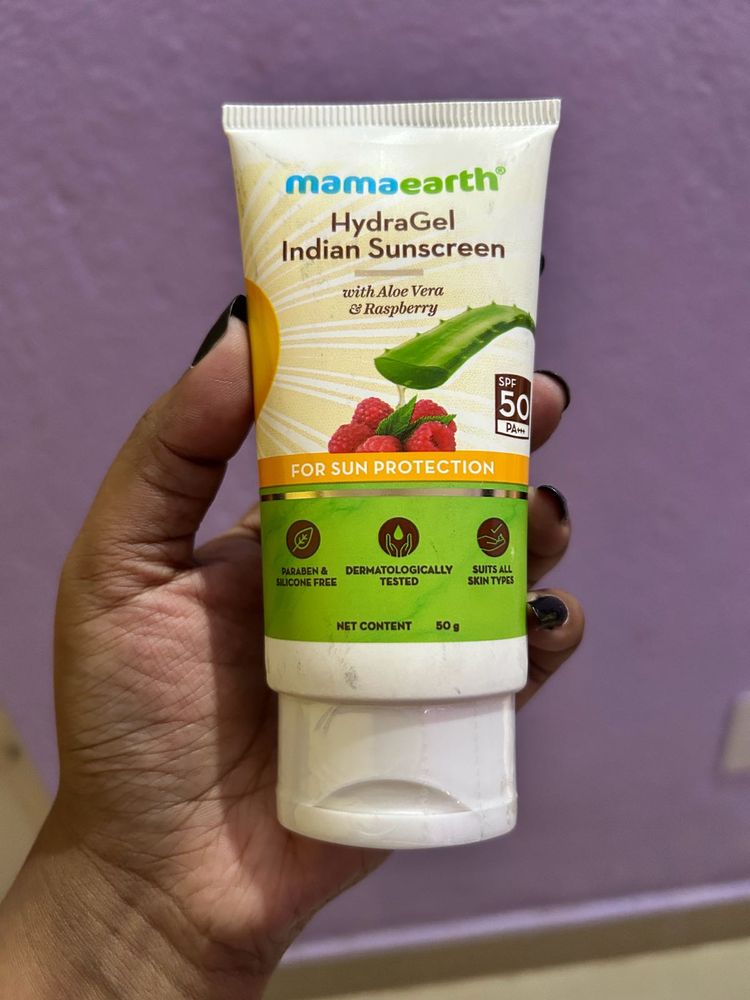 Mamaearth Hydragel Sunscreen Spf 50+++