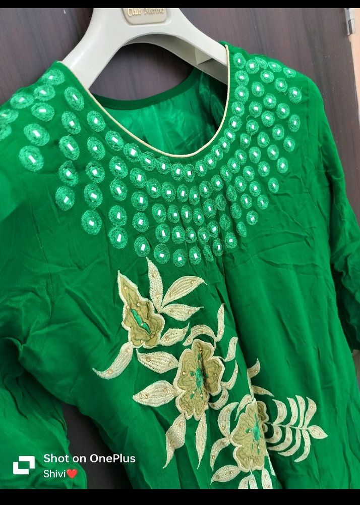 Beautiful Green Kurta