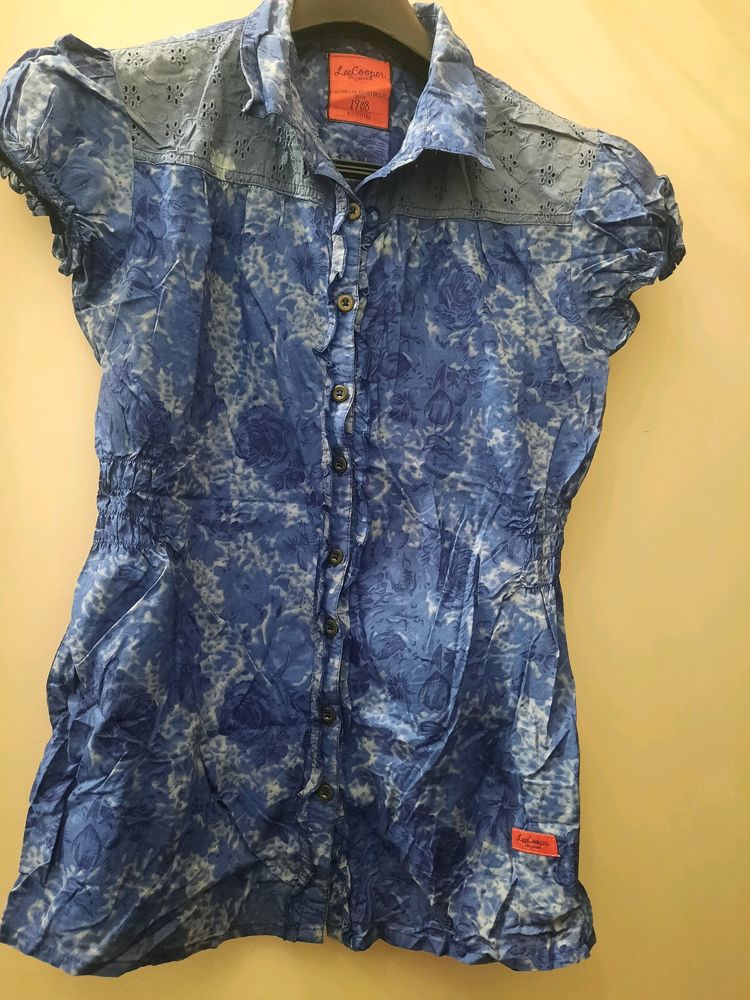 Lee Cooper Peplum Shirt