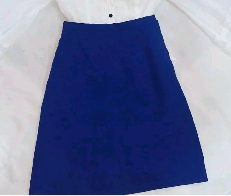 Blue Skirt For Women