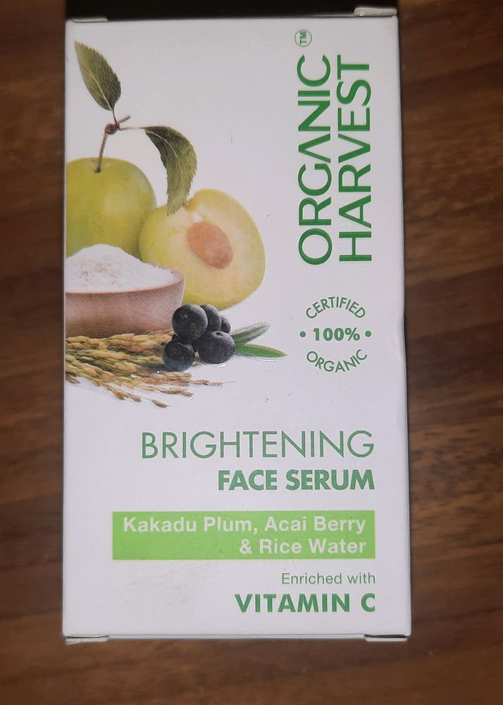 Organic Harvest Brightening Face Serum