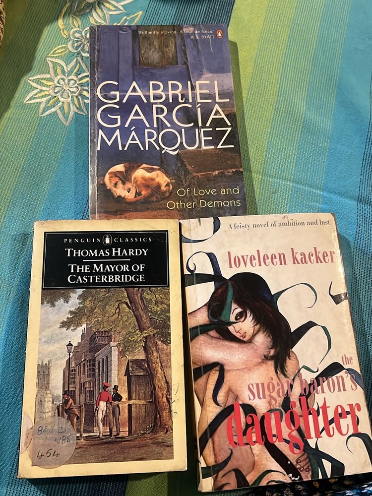 Set of 3 Books- Different Genres