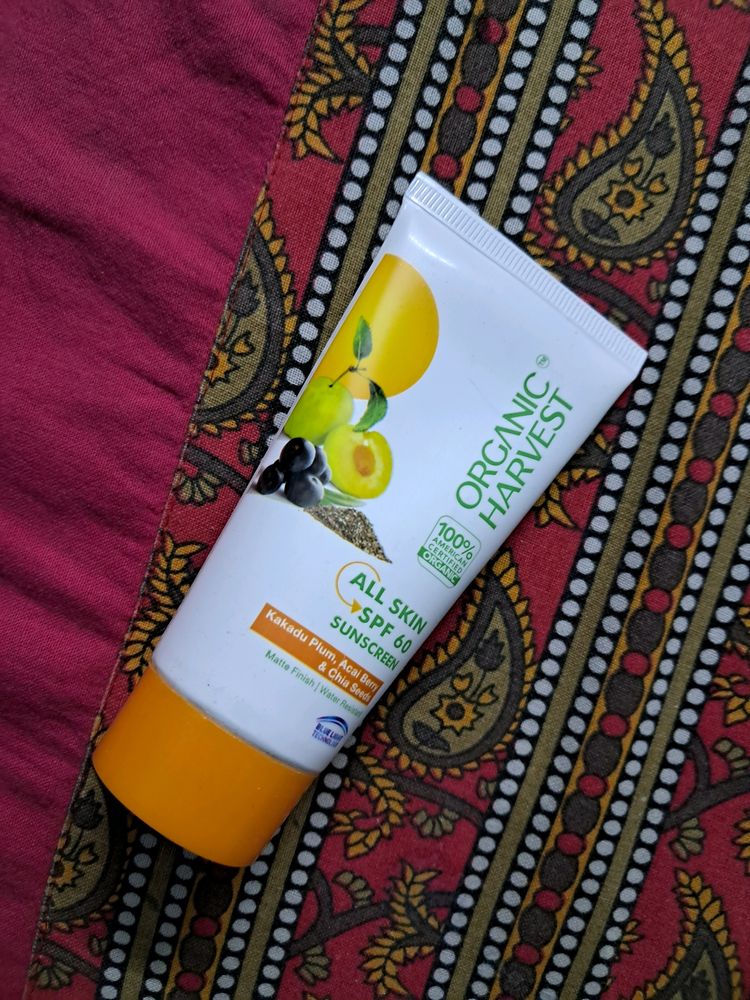 Organic Harvest Sunscreen SPF 60 For All Skin