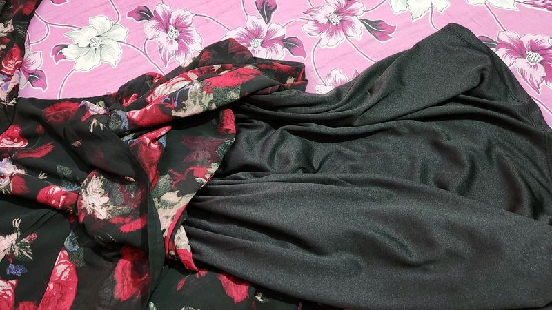 Selling My Black Printed Dress