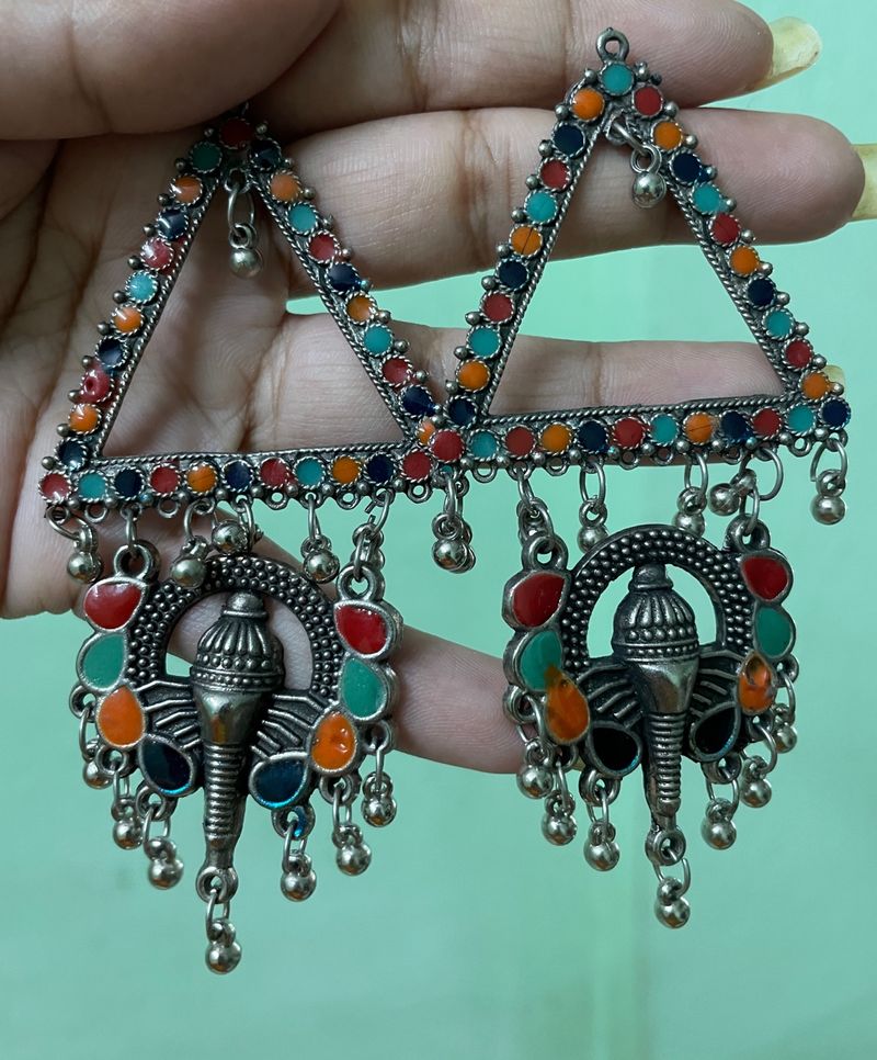 Pretty Ganpati Earrings✨