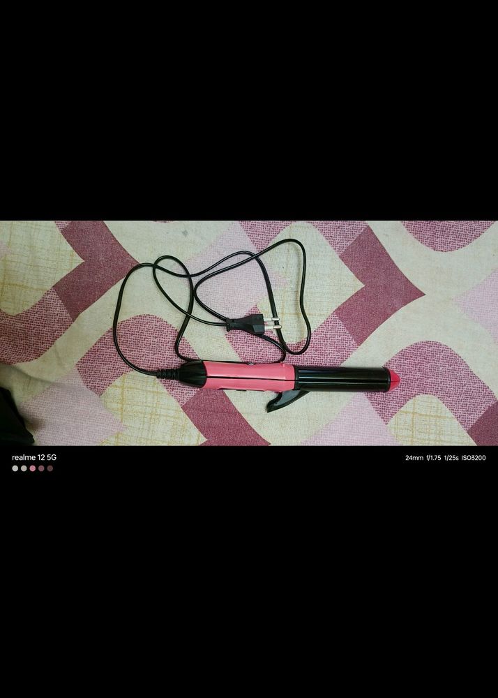 2 In One Hair Straightener And Curler