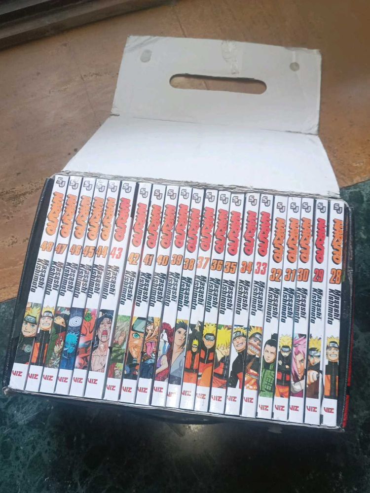 Naruto Box Set 28-48 Volume