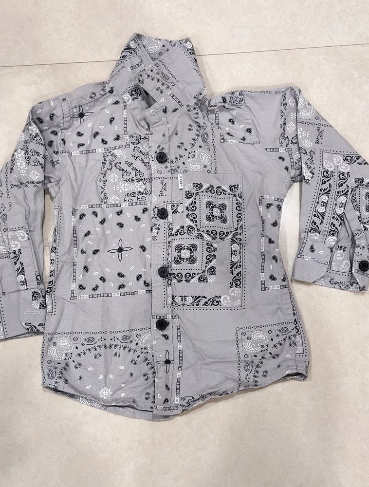 Printed Boys Shirt.