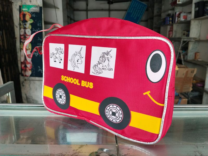 Bus Type Looking Bag For Kids