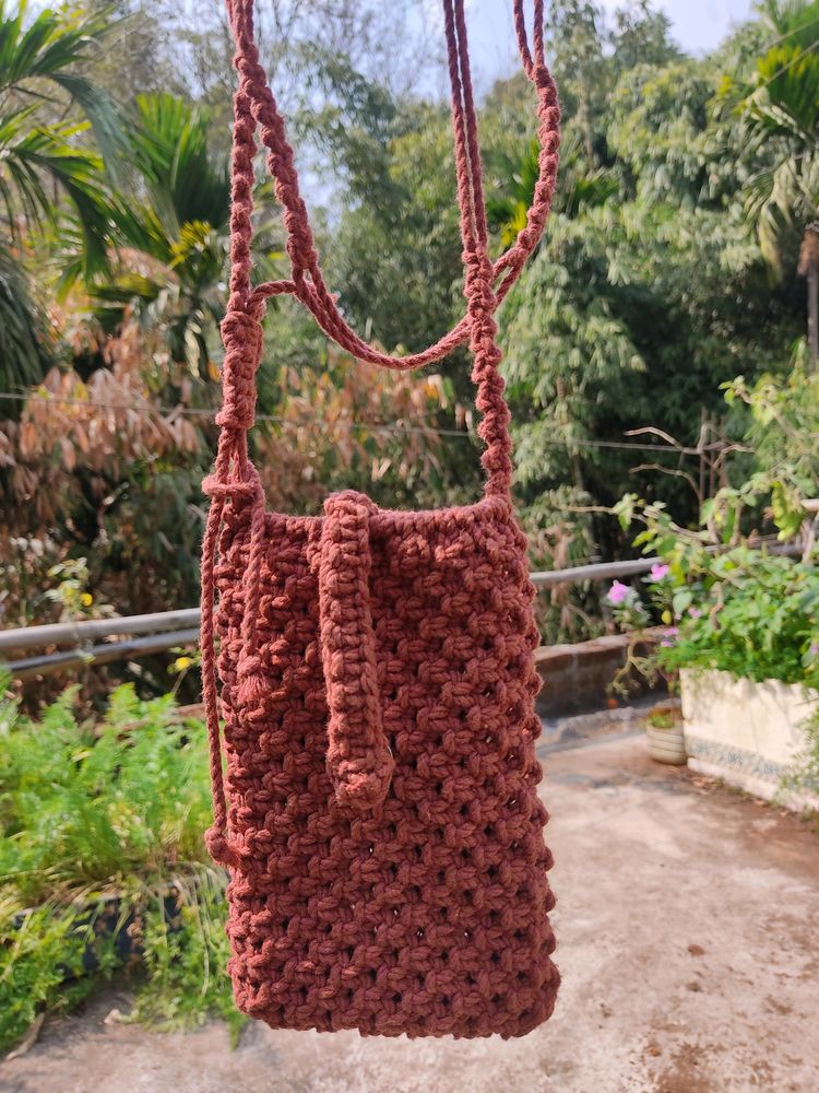 Mobile Bag Macrame