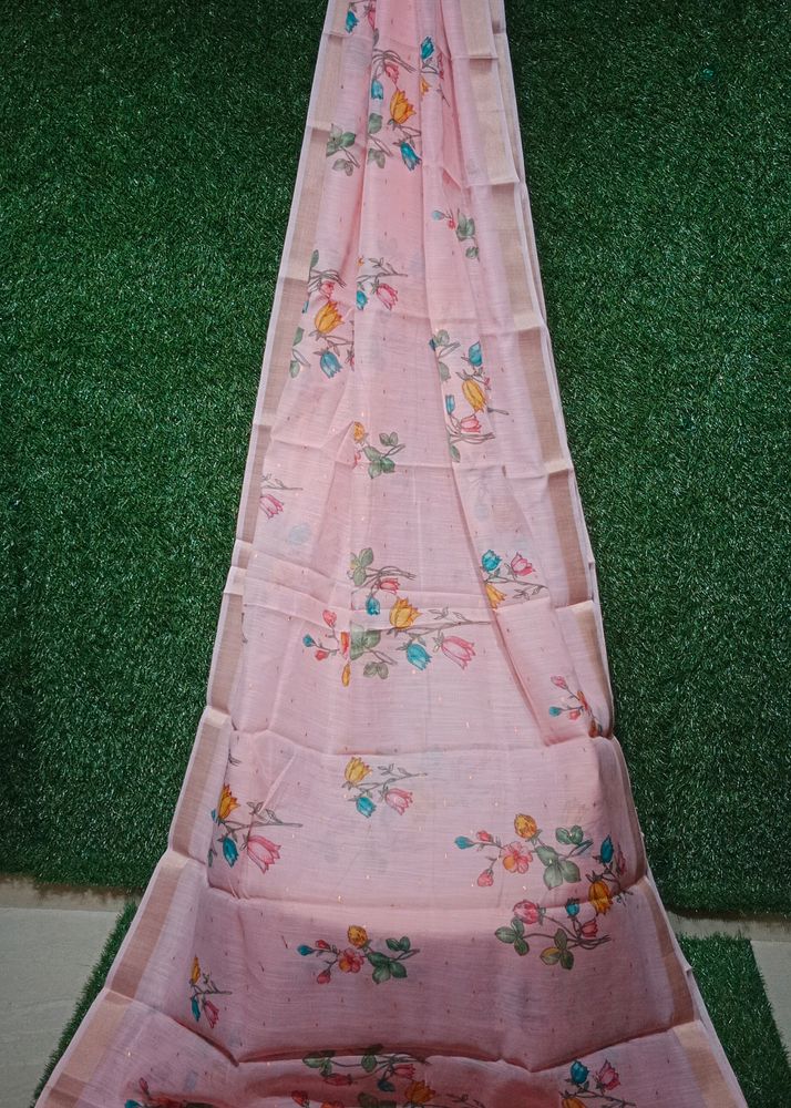 Fancy Buti Line Saree