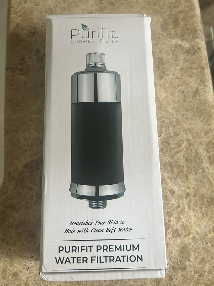 Purifit Black Premium Water Shower Filter